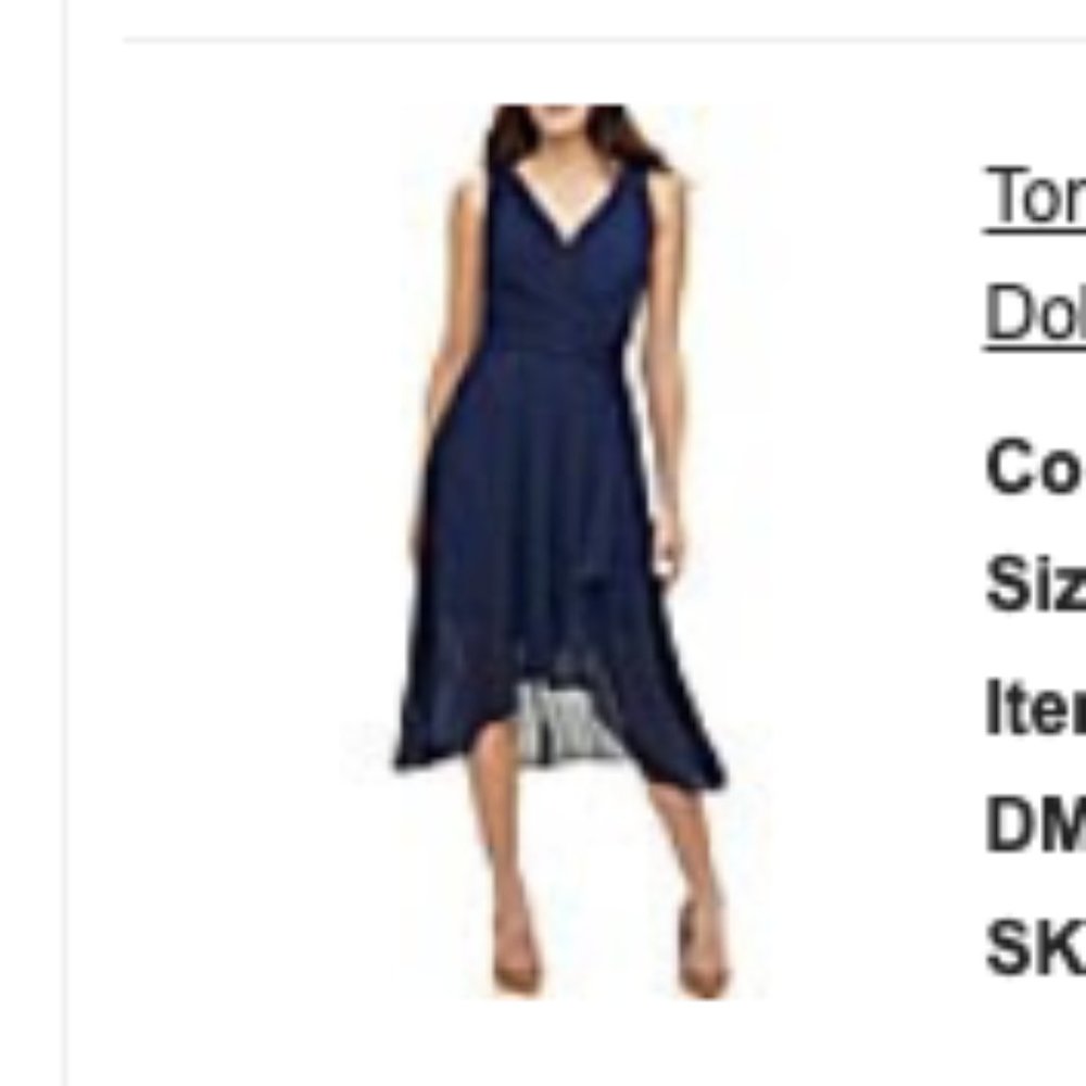 Navy Tommy Hilfiger Dress